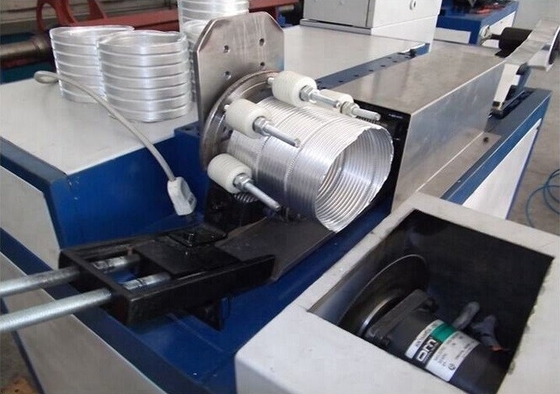 Arbeitsanschlag der 0.4mm kohlenstoffarmer Stahlblech-Lufteinlass-Maschinen-5KVA 50mm